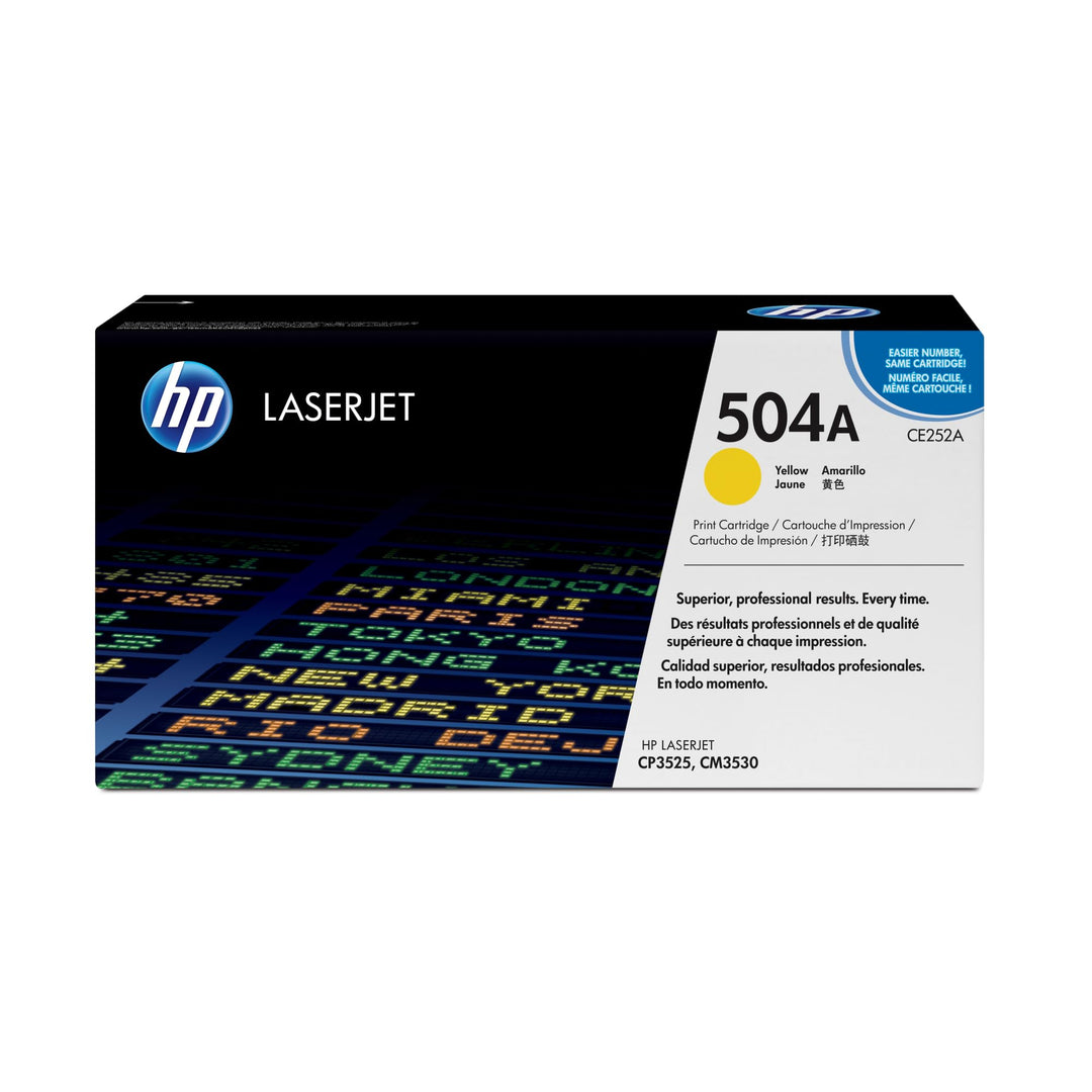 HP Toner 504A gelb (CE252A) (0883585595716)