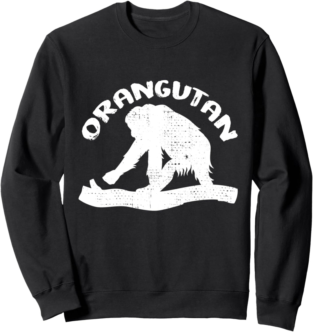 Orang-Utan Trees Affe Orang-Utan Sweatshirt