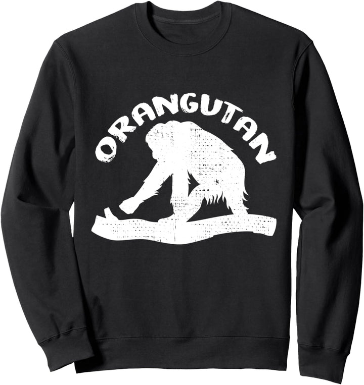 Orang-Utan Trees Affe Orang-Utan Sweatshirt