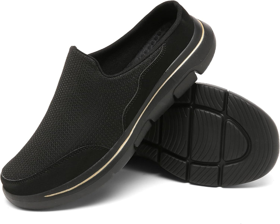SMajong Clogs Damen Sommer Hausschuhe Herren Leichte Atmungsaktive Gartenschuhe rutschfest Slip On P