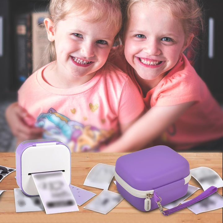 Mini Drucker Tasche für Memoking T02/ für Phomemo M02/ M02S/ M02 Pro/ Q30S/ für Ponek Mini Pocket Dr