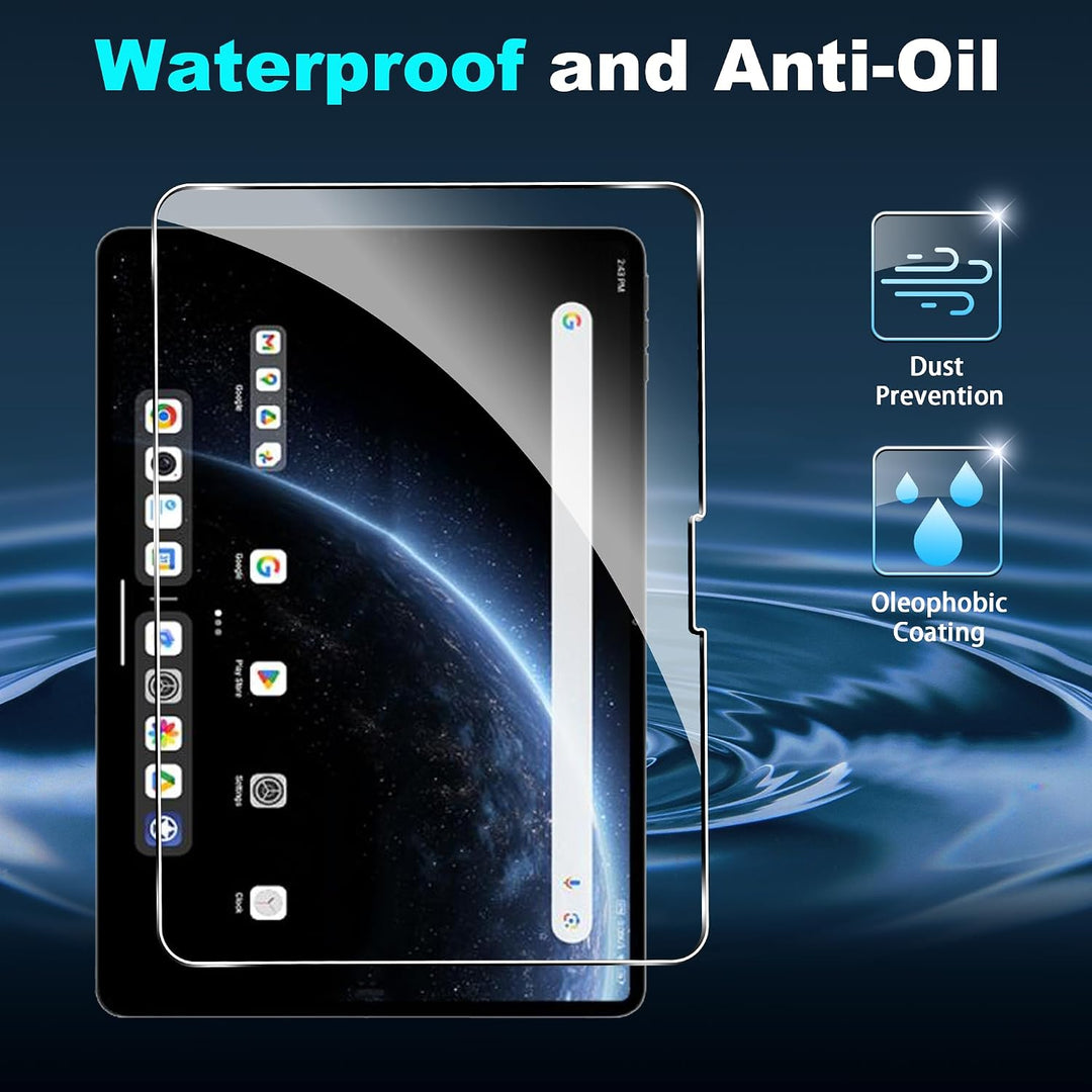 2 Stück Schutzfolie für ALLDOCUBE Ultra Pad 13" Panzerglas, Blasenfrei, 9H Härte Panzer Schutz Glas,