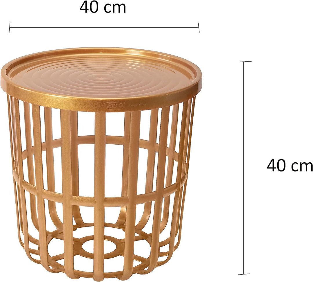 BranQ - Home essential, Designer-, funktionaler und moderner Kaffeetisch Zen, aus hochwertigem BPA-f