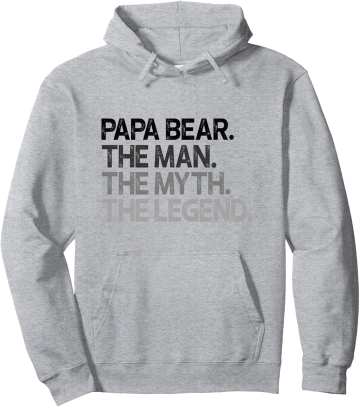 Papa Bear The Man The Myth Legend Geschenk Pullover Hoodie