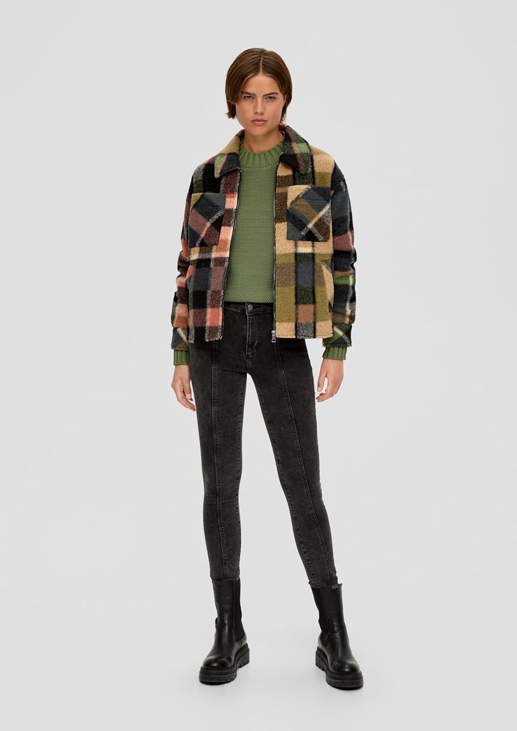 s.Oliver Damen Jeans Hose, Izabelll Skinny 34W / 34L Schwarz, 34W / 34L Schwarz