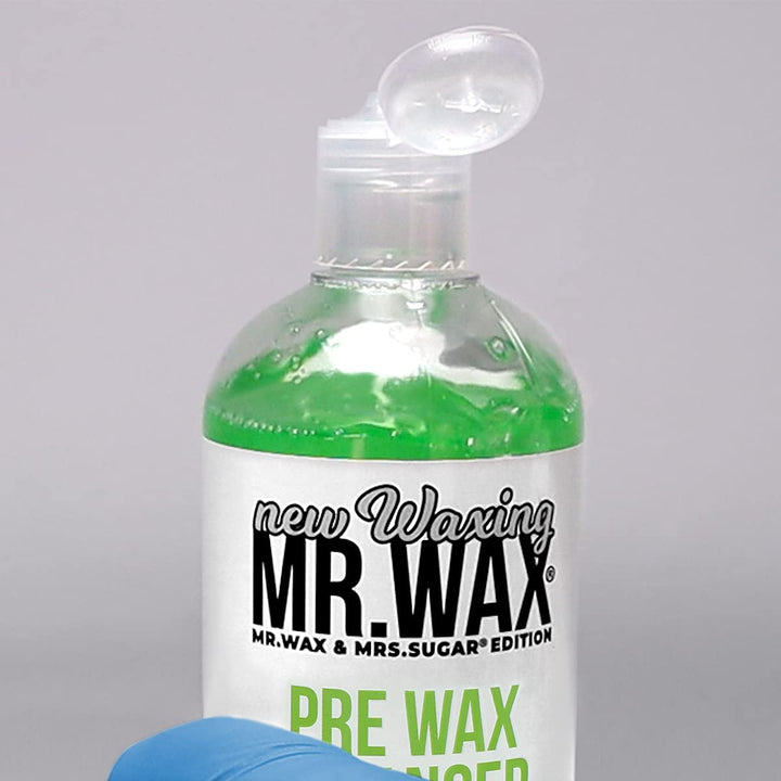 Mr. Wax Pre Wax Hautreiniger Aloe Vera, Wachs Vorbehandlung, 500ml 500 ml 1er Pack, 500 ml 1er Pack