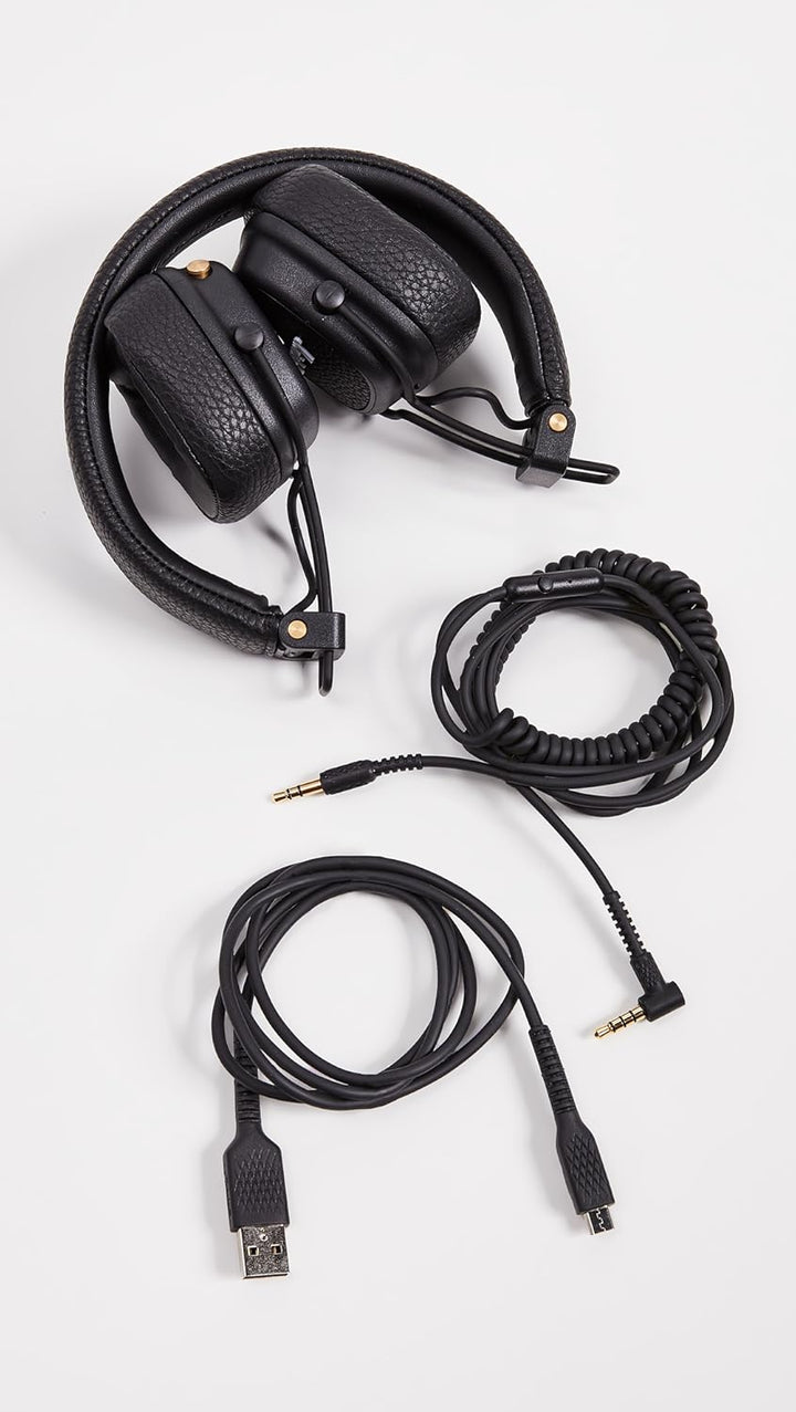 Marshall Major III Bluetooth Faltbar Kopfhörer - schwarz Schwartz Bluetooth Major III Single, Schwar