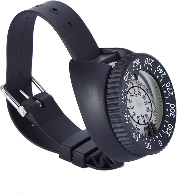 Dilwe Handgelenk Kompass, Wasserdicht Tauchkompass Scuba Tauch Kompass Outdoor Kompass für Survival,