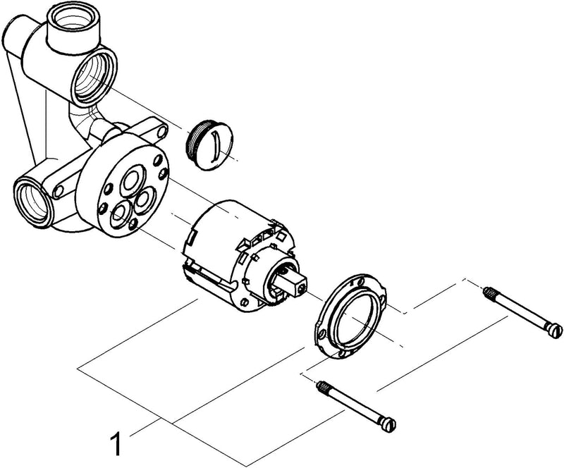 Grohe EHM Rohinstallation