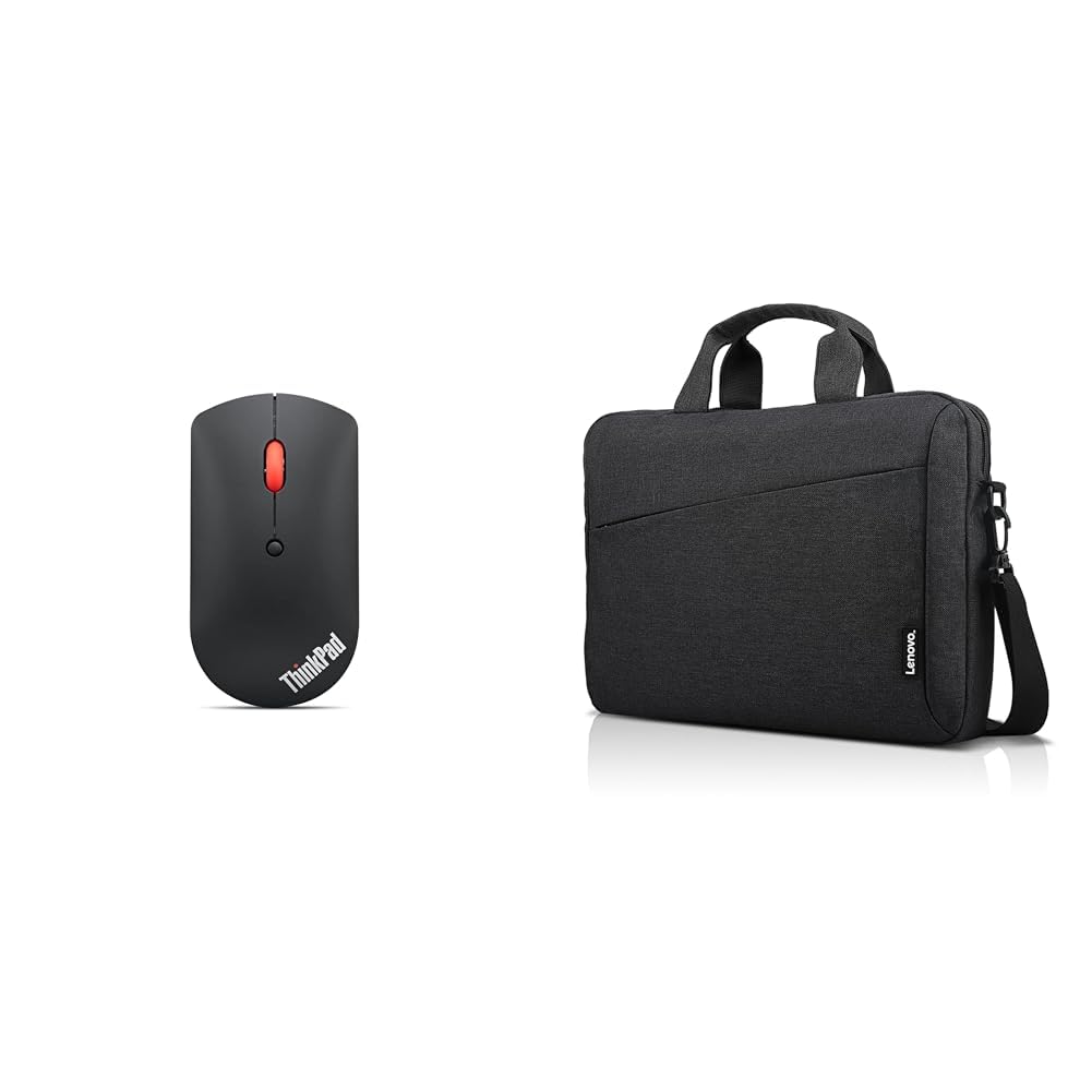 Lenovo ThinkPad Bluetooth Silent Mous, Nicht anwenden. & [Tasche] 15,6 Zoll Casual Topload Laptop Ta