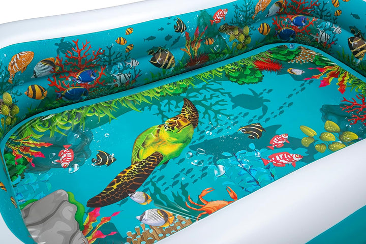 8'7" x 69" x 20"/2.62m x 1.75m x 51cm 3D Undersea Adventure Pool 262 x 175 x 51 cm, 262 x 175 x 51 c