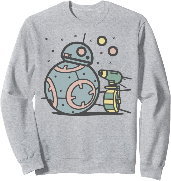Star Wars: The Rise Of Skywalker BB-8 & D-O Cartoon Sweatshirt