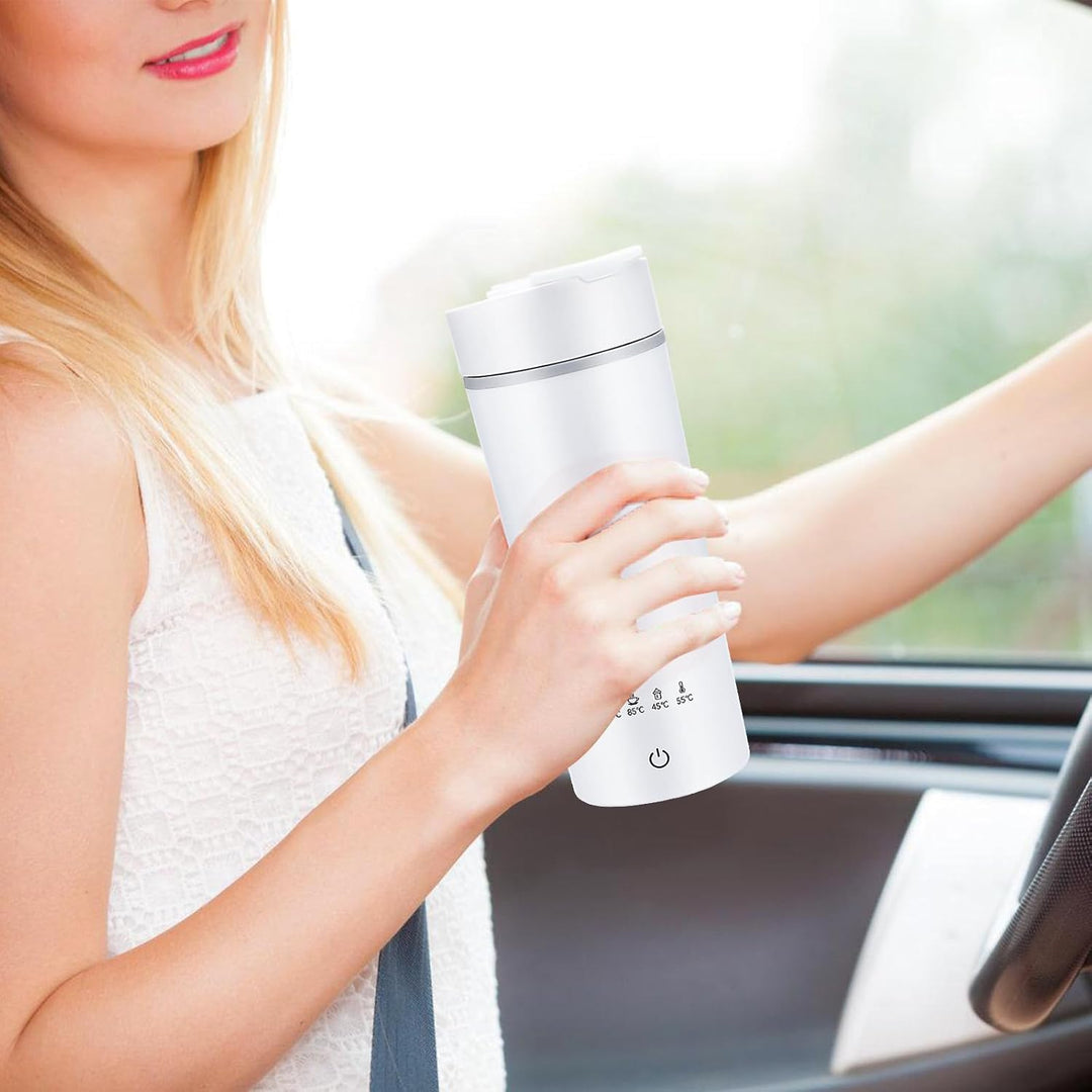 Kleiner Tragbarer Wasserkocher, Reise Wasserkocher Klein, 400ml Mini Electric Kettle, Tragbarer Elek