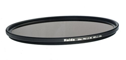 Haida Slim ND Graufilter PRO II MC (mehrschichtvergütet) ND1.2 (16x) - 58mm - inkl. Cap mit Innengri