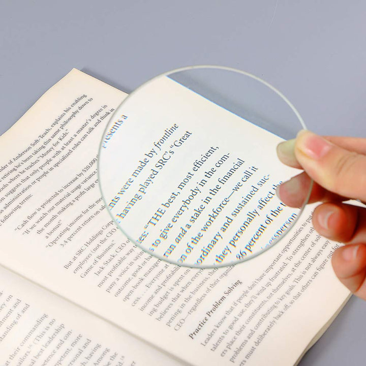 ibasenice Premium Optisches Glas - 6 Stück Glaslinse Optische Linse 3cm / 5cm / 5cm Durchmesser 50 M