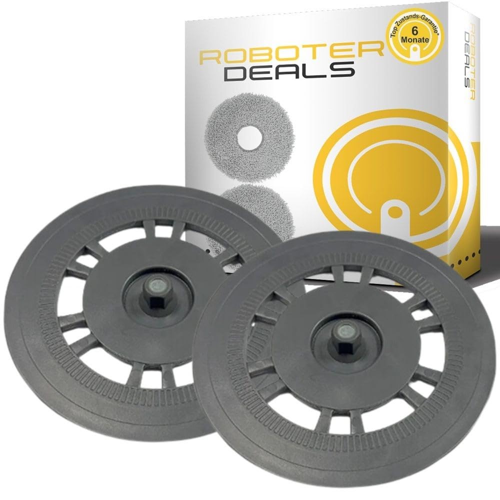 Roboter Deals - Wischplatten, Wischhalterung (2 Stück) inkl. Pads für Dreame L20 Ultra Staubsaugrobo