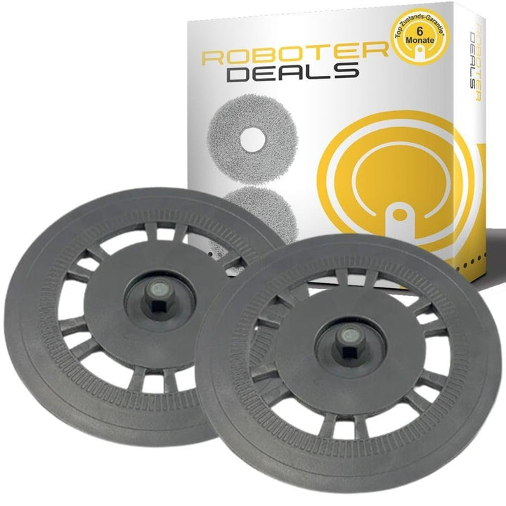 Roboter Deals - Wischplatten, Wischhalterung (2 Stück) inkl. Pads für Dreame L20 Ultra Staubsaugrobo