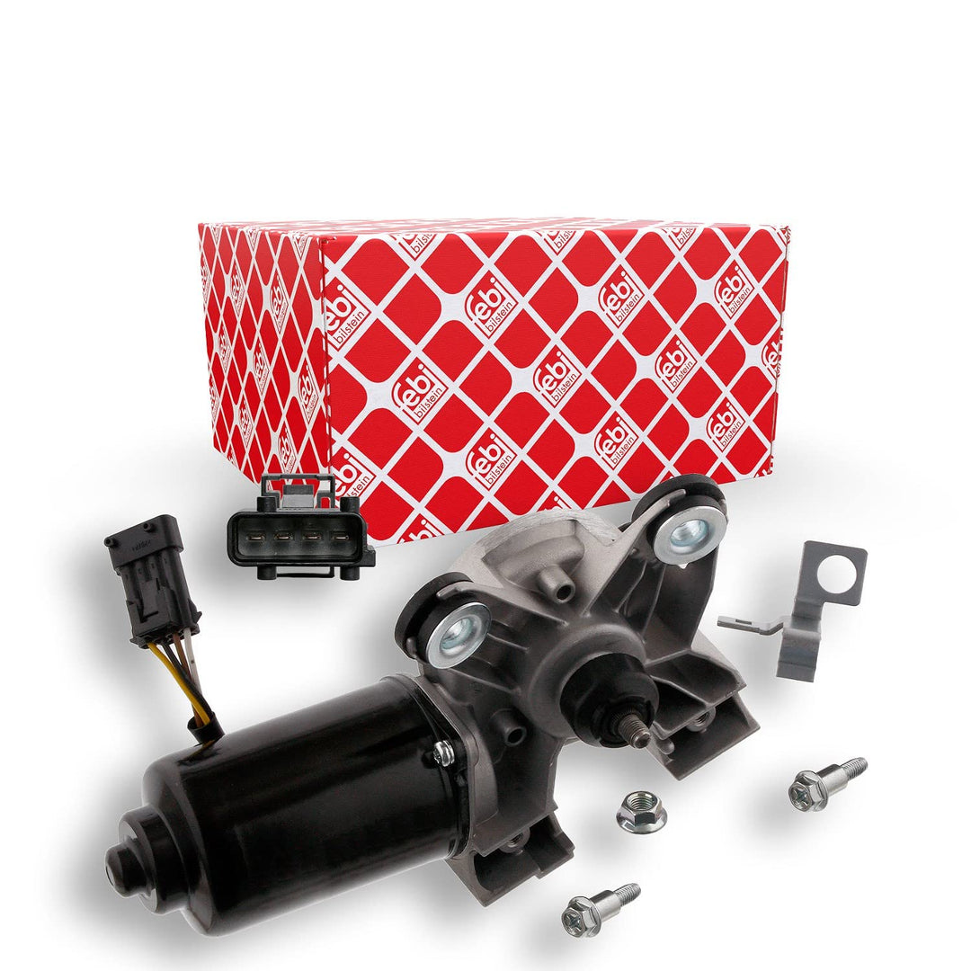 febi bilstein 33752 Scheibenwischermotor mit Anbaumaterial , 1 Stück
