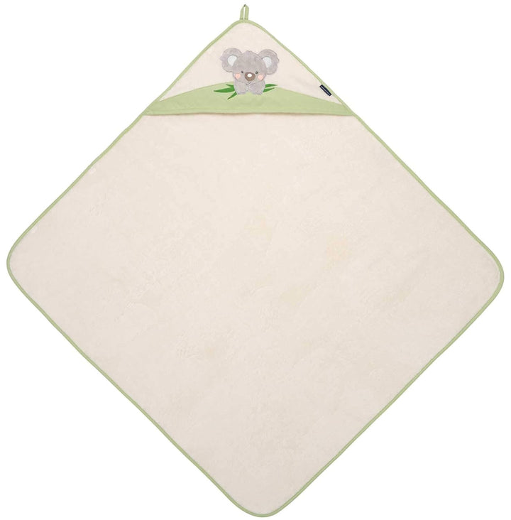 Morgenstern Kinder Kapuzenhandtuch 100x100 Koala grün, Grün