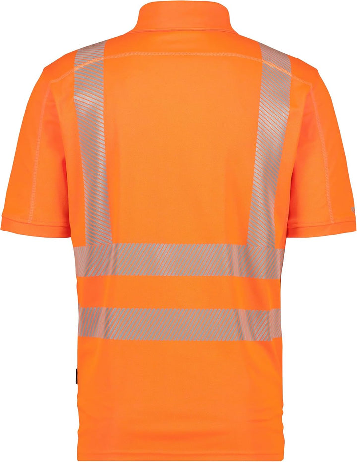 DASSY® Brandon Warnschutz UV-Poloshirt DASSY HIVIS COPES 54 - HIVIS STOFF NEONORANGE L