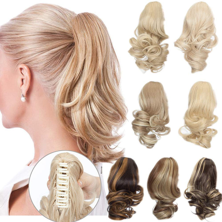 SEGO Ponytail Extension Pferdeschwanz Haarteil Haarverlängerung Zopf Hair Piece Haar Voluminös Wavy