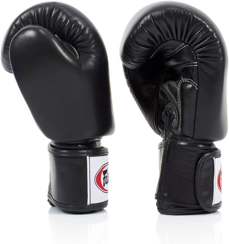 Fairtex BGV19 Deluxe Tight-Fit Gloves 16 oz Schwarz, 16 oz Schwarz