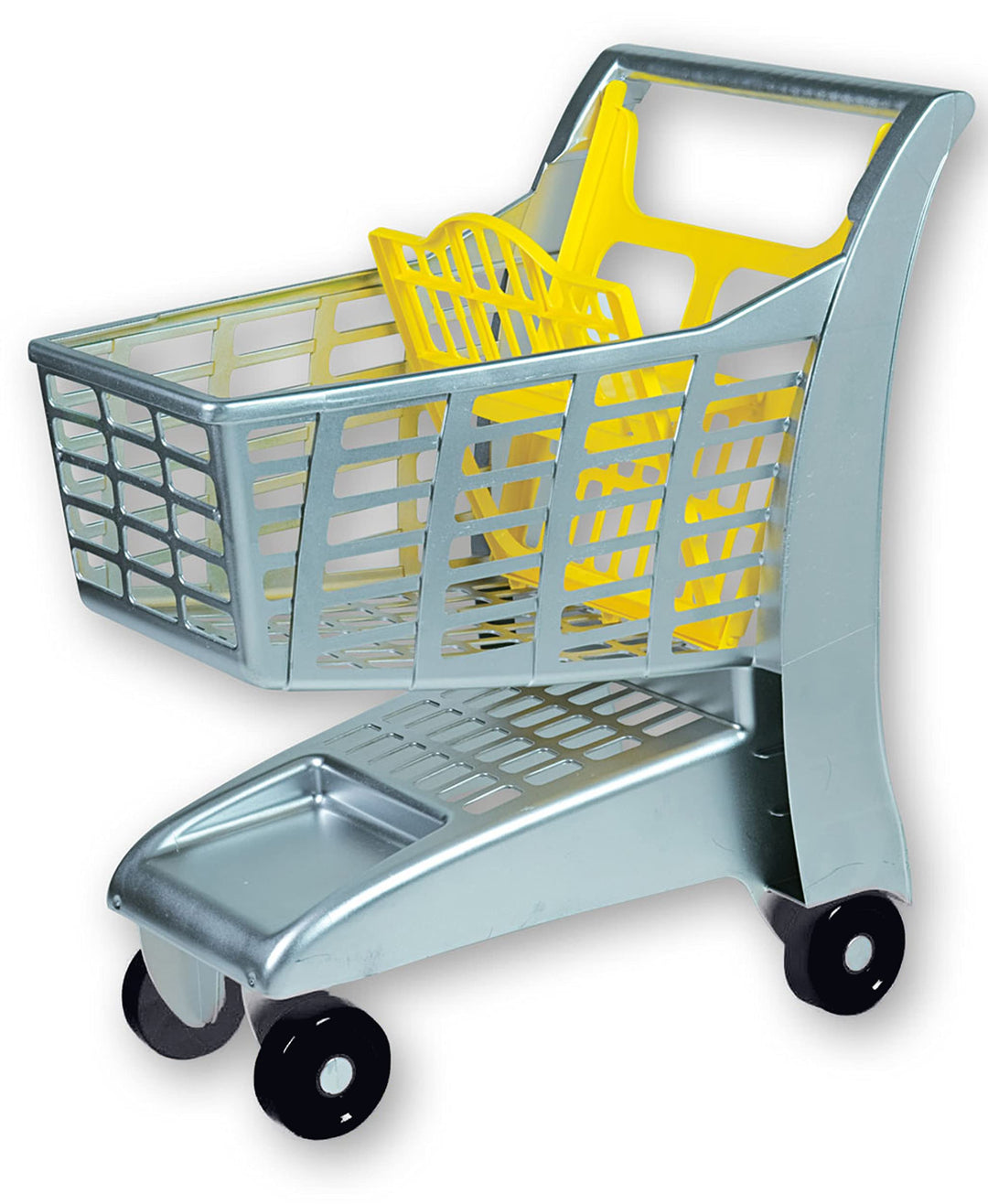 tanner DER KLEINE KAUFMANN TANNER Deco - Einkaufswagen aus Kunstoff, Zubehör für Kaufmannsladen, leb