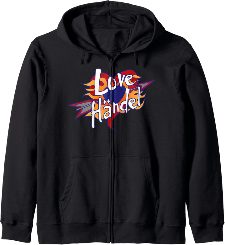 Disney Phineas And Ferb Love Handle Logo Kapuzenjacke