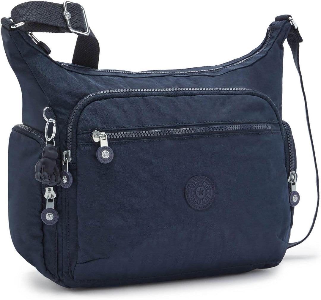 Kipling Damen Gabbie Crossbody, Blue Bleu 2, 18.5x35.5x30 cm EU Einheitsgrösse Blue Bleu 2, Einheits
