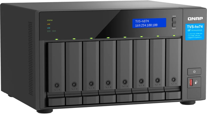 QNAP TVS-h874X-i9-64G schwarz