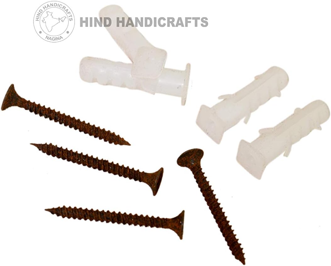 Hind Handicrafts Wandmontierter Vintage-Schiff-Spiegel mit Bullaugen-Motiv, für Heimdekoration, Pira
