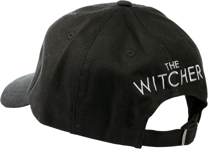 JINX Netflix The Witcher Medallion Patch Baseball Dad Hat Schwarz Erwachsene Grösse