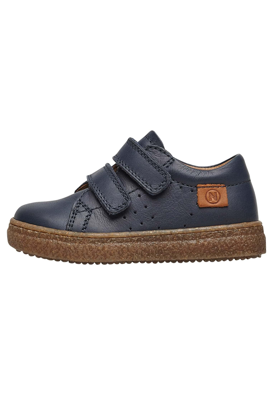 Naturino Carex VL-Sneakers aus Leder 24 EU Blau, 24 EU Blau