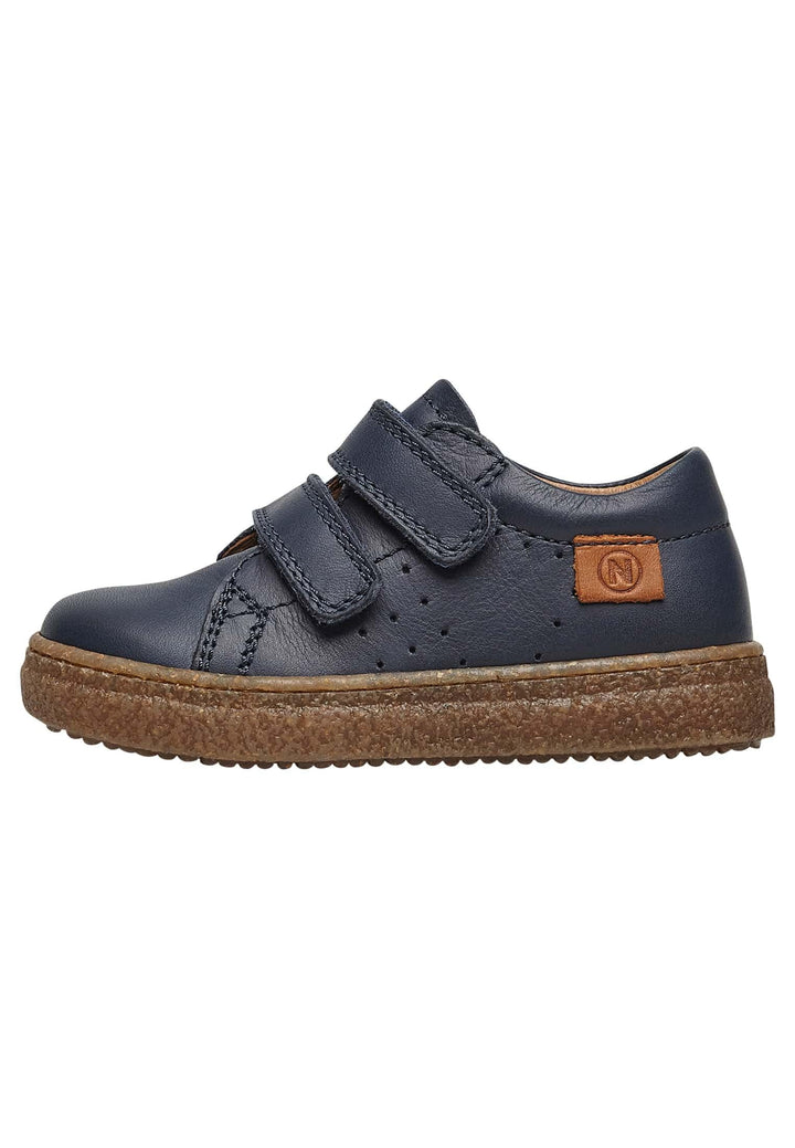 Naturino Carex VL-Sneakers aus Leder 24 EU Blau, 24 EU Blau