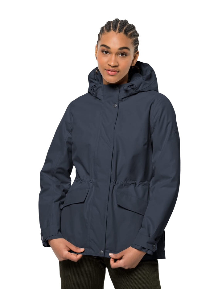 Jack Wolfskin Damen Lake Louise Jacket W Jacket (1er Pack) L night blue, L night blue