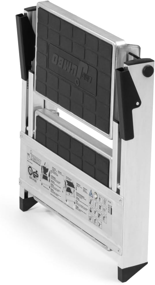 WAKÜ Little Jumbo Trittleiter 2-stufig Art.-Nr. 210 C Compact - Kunstsstoffbelag ohne Sicherheitsbüg