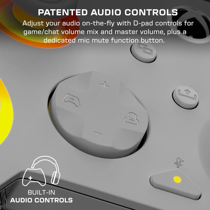 Turtle Beach Afterglow Wave Controller Grau Wired RGB Gaming Controller – Lizenziert für Xbox Series