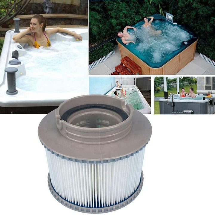 Mscomft Replacement Filter Cartridges for MSPA Bubble Spa Hot Tubs (Upgraded Version 2020 for MSPA A