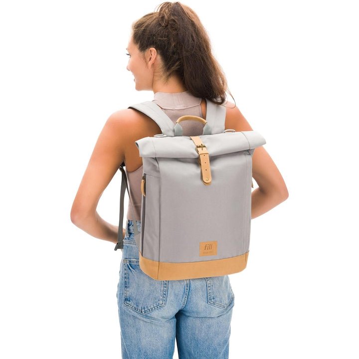 Fillikid Wickelrucksack Berlin | Baby Wickelrucksack mit Kinderwagenbefestigung | Wickeltasche Rucks