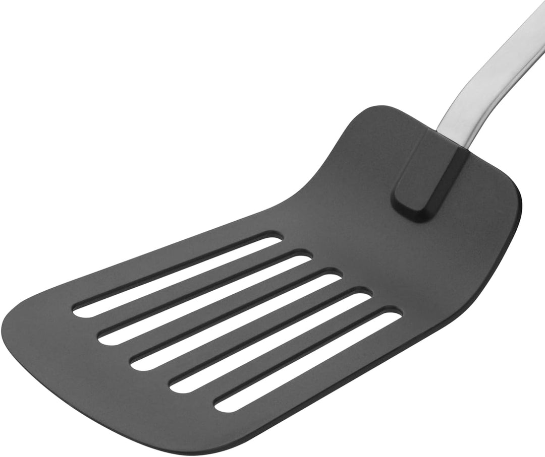 WMF Profi Plus Pfannenwender Kunststoff 32,2 cm, Cromargan Edelstahl teilmattiert, Kunststoffvordert
