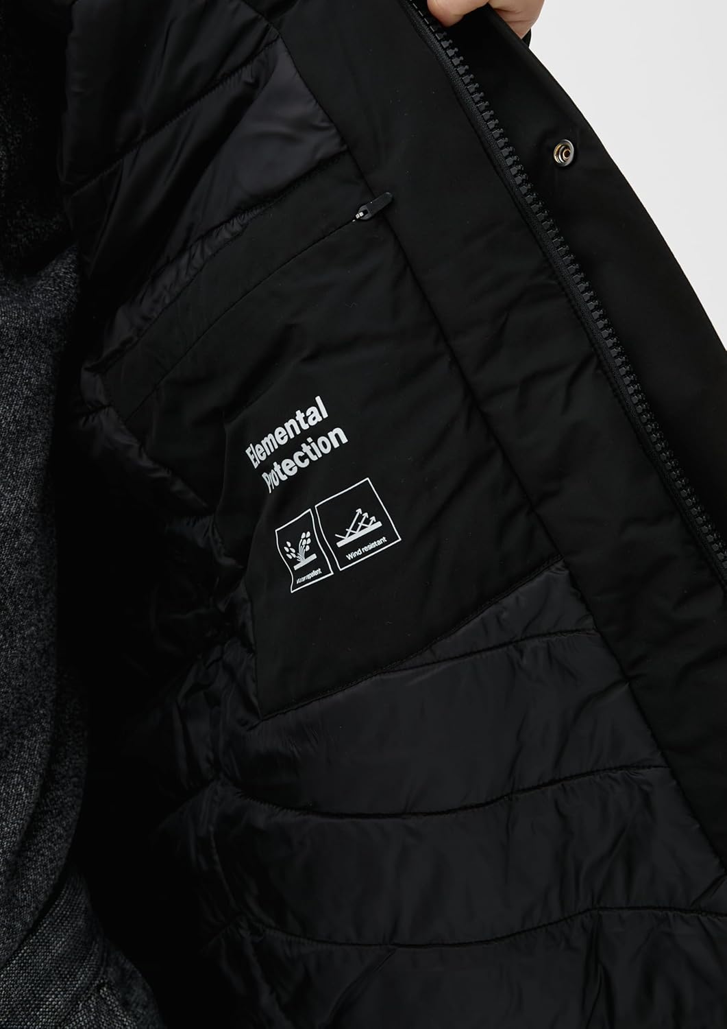 s.Oliver Herren Steppjacke S Schwarz, S Schwarz