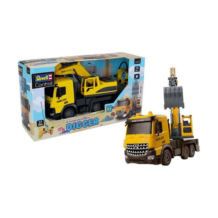 Revell Control, RC Truck Mercedes-Benz Arocs My little Digger, ferngesteuerter RC Truck, kinderfreun