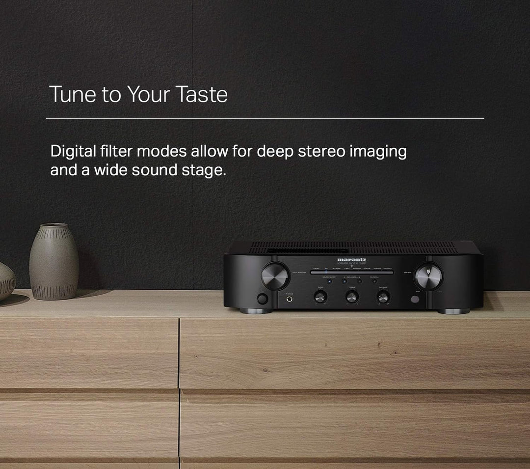 Marantz PM6007 Verstärker, integrierter Verstärker mit digitaler Konnektivität, analoge koaxiale und