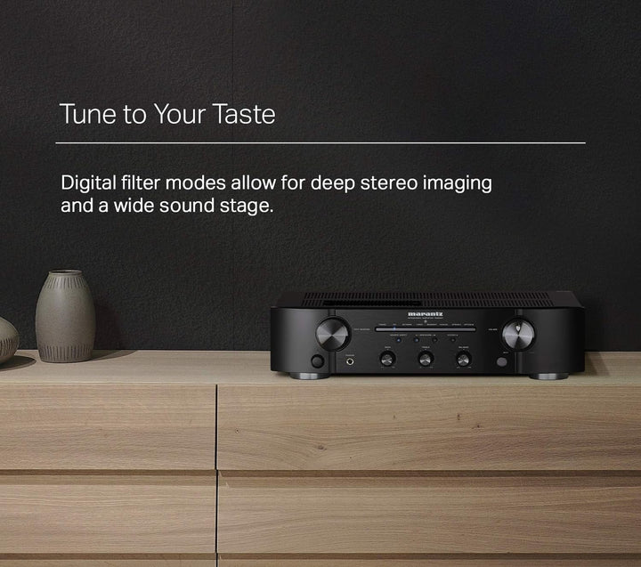 Marantz PM6007 Verstärker, integrierter Verstärker mit digitaler Konnektivität, analoge koaxiale und