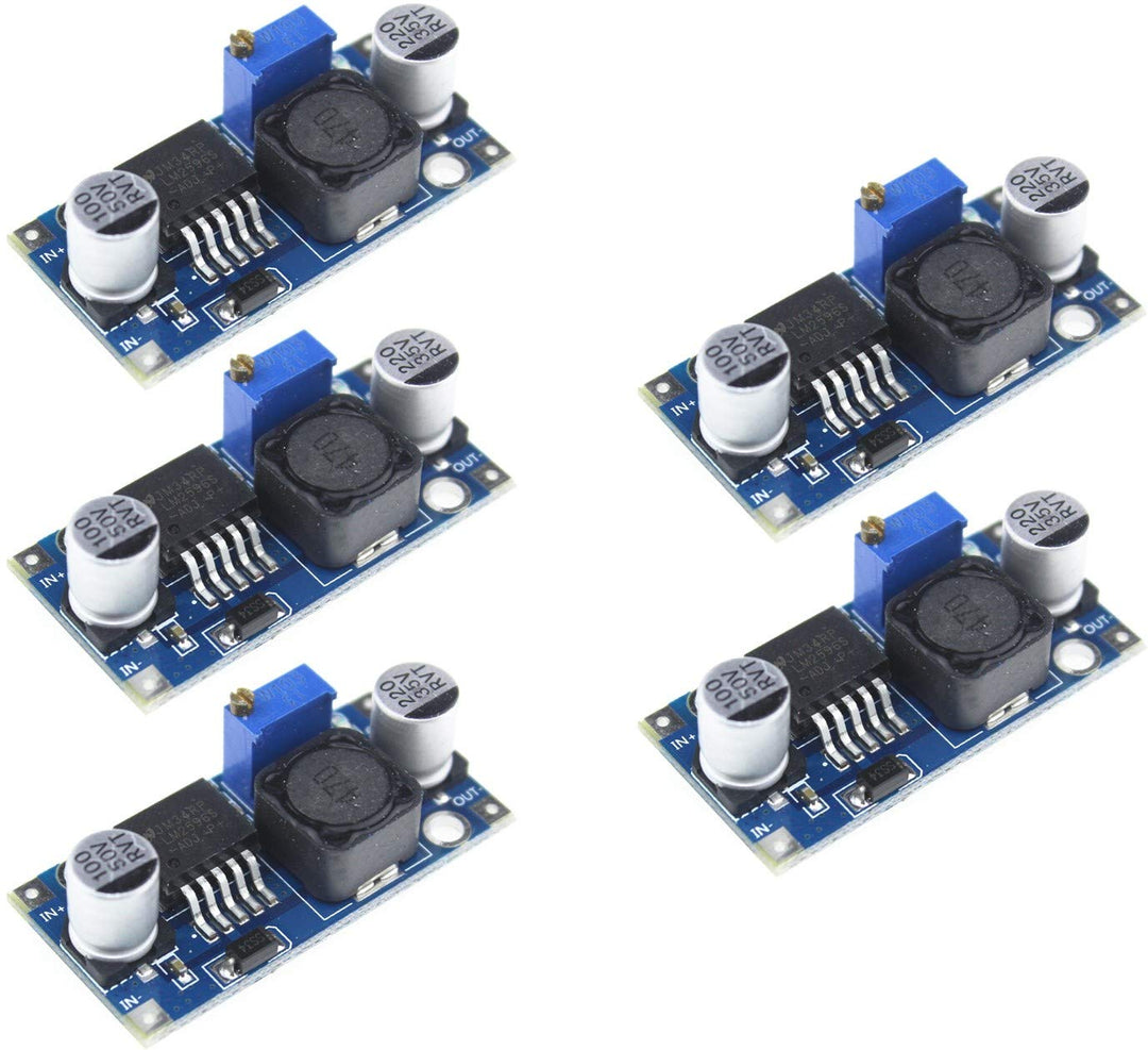 5 STK LM2596 LM2596S DC-DC Einstellbarer Spannungsregler Step-Down Netzteil