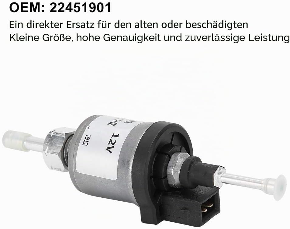 Kraftoffdosierpumpe heizung, heizung Passend für Eberspacher troni2 / D4 12V 22451 dosierpumpe stand