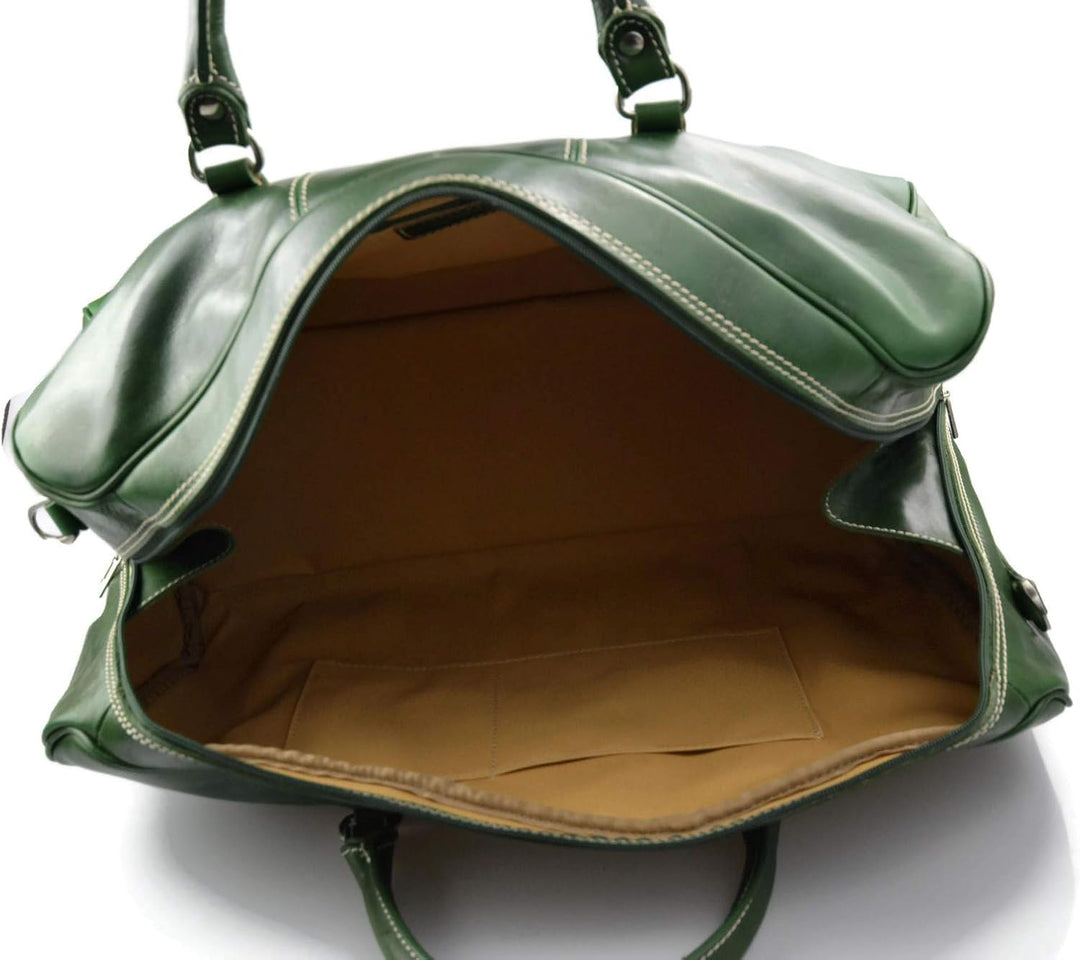 Leder reisetasche manner damen mit griffen schultertasche leder made in Italy weekend tasche reise t