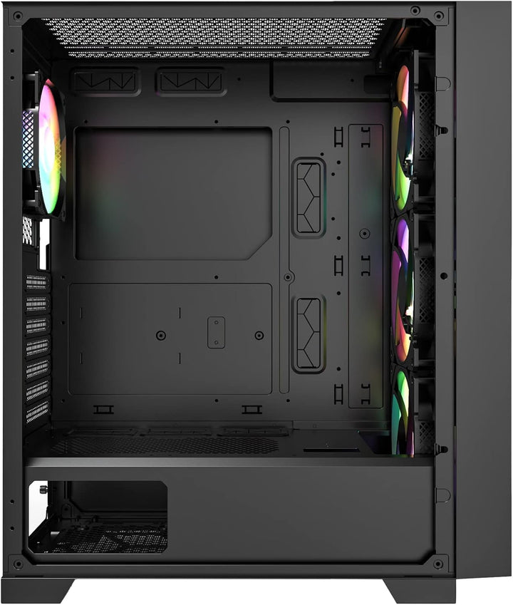 Montech AIR 1000 Premium, Midi-Tower, Tempered Glass, schwarz AIR 1000 PREMIUM Schwarz Black, AIR 10