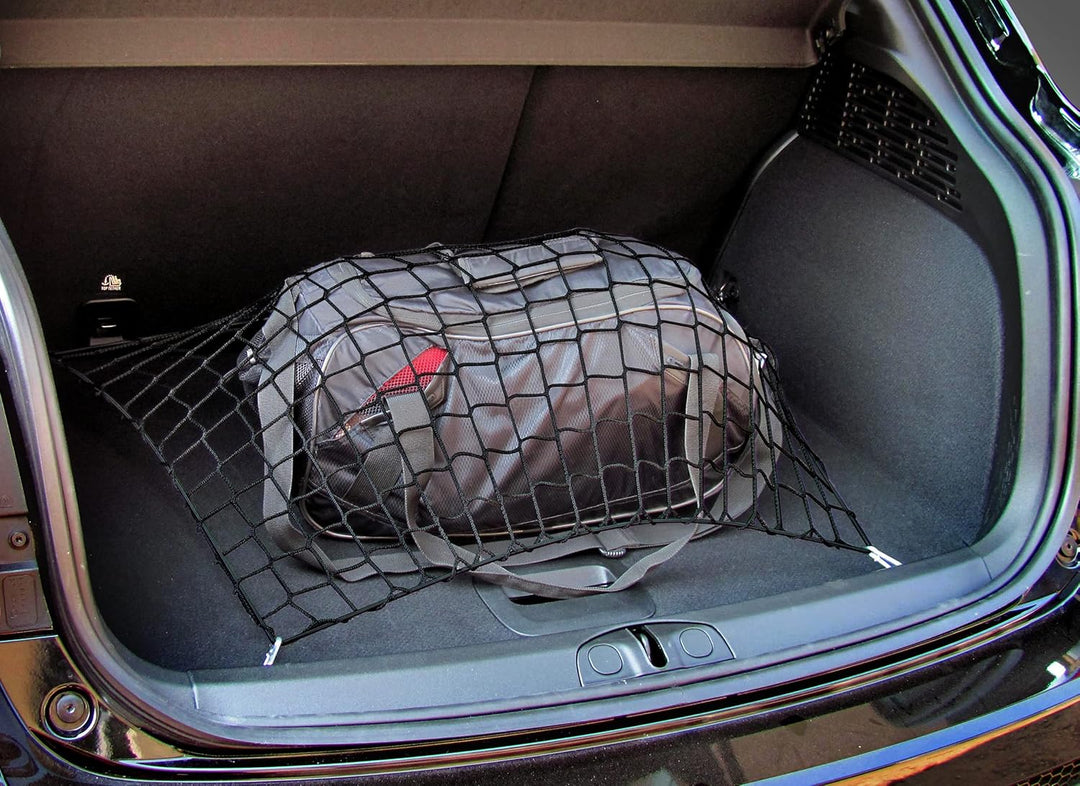 TrunkExpert Kofferraum Netz Kompatibel mit Honda Accord VII Sedan : 2002-2008, Gepäcknetz Elastisch