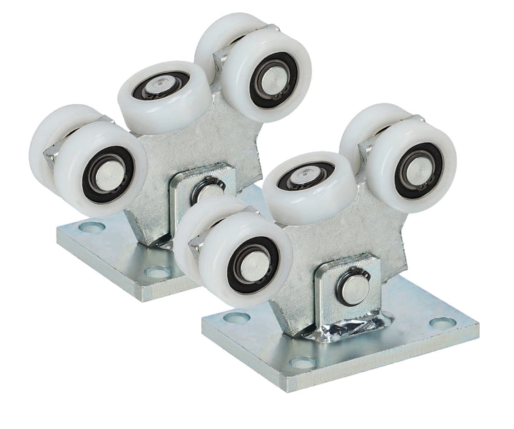 KOTARBAU® 2er Set Laufrolle für Schiebetore Flügeltore 5 Rollen Vielseitigkeit zum Greifen nah 2 Stü